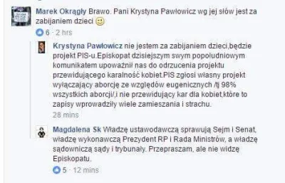 tojuzprzesada - Posłanka partii mającej samodzielną większość w Sejmie, w świeckim pa...