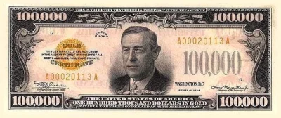 trebeter - 100 000$ w jednym banknocie
