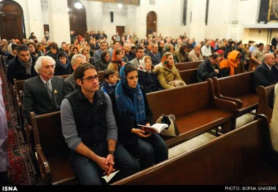 moherzwawy - w szyickim Iranie zarówno Chrześcijanie jak Żydzi mają prawo do swojej w...