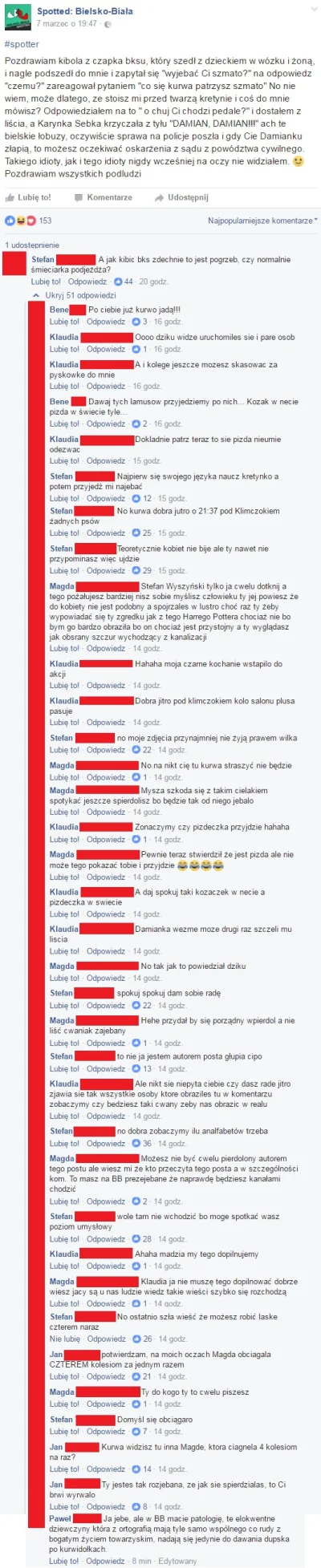 maxx92 - Ale kumulacja patolstwa i karynizmu w tej Bielsko- Białej xd #patologia #kar...