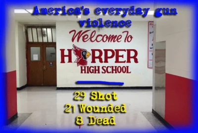 Mordeusz - Niepisane zasady Harper High School w Chicago, gdzie w 2012 roku 29 ucznió...