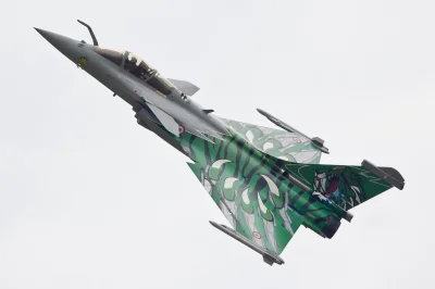 r.....r - Dawno nic nie dodawałem. Francuski Dassault Rafale podczas pokazu dynamiczn...