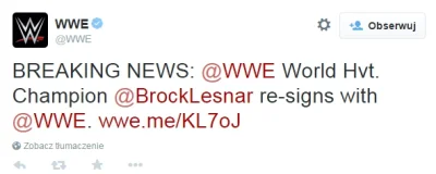 Ghidorah - Brock Lesnar przedłużył kontrakt z WWE. Nie będzie powrotu do oktagonu. Je...