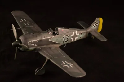 Patatajec - Czołem Miruny właśnie skończyłem kolejny projekt. 
Focke Wulf FW190 A-3
M...