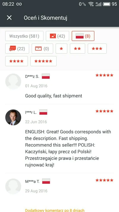 Copperhead - Przegląda sobie człowiek opinie na #aliexpress ,a tu takie czoś ( ͡° ͜ʖ ...