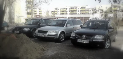 goferek - Niebiezpiecznie wysokie stężenie prestiżu na m2 parkingu
#bekazvw #motoryz...