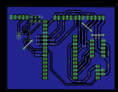 Fitoplankton - Trochę popracowałem nad udoskonaleniem mojego prototypu #pcb xd Poszer...