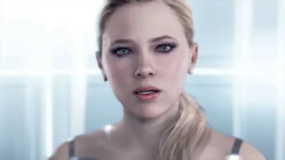 lyman11 - #detroitbecomehuman no kurna a mnie pani z ekranu wystraszyła
 Ups... Twój ...