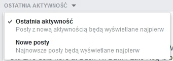 tkowal - Da się jakoś ustawić żeby wyświetlanie postów w grupach na FB było domyślnie...