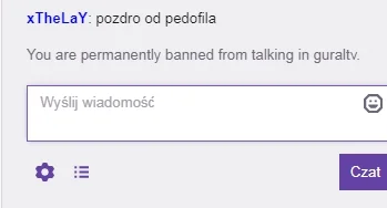 xthelay - Kur ja wlatuję na kanał gurala z miłym przywitaniem a okazuję się że musiał...