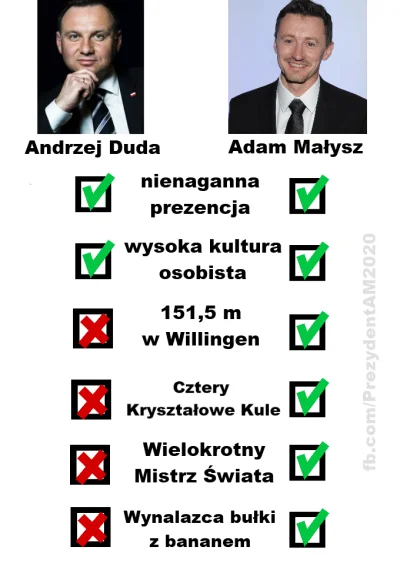 hernvndvz - PREZYDENT ADAM MAŁYSZ

#heheszki #polityka #prezydent #małysz2020