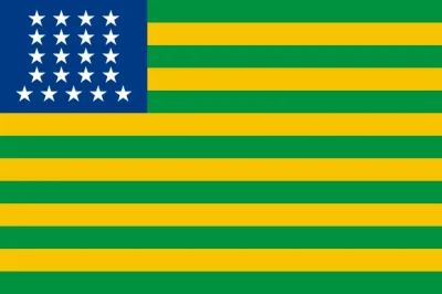 Enmebaragesi - Jeszcze jedno

Oto pierwotny projekt flagi Brazylii, inspirowany flagą...