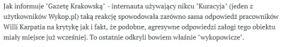 K.....a - Kiedy piszesz maila do Gazety Krakowskiej w sprawie nieścisłości w opisie W...