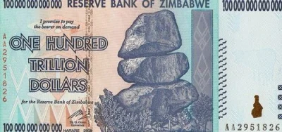 A.....y - @MirkobIog: miliard dolarów Zimbabwe, ale nie wiem czy takie drobne banknot...