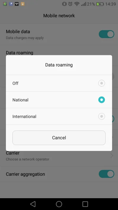 XpedobearX - @CodeJunk: Sprawdź czy masz włączoną opcję roamingu krajowego. Wtedy nie...