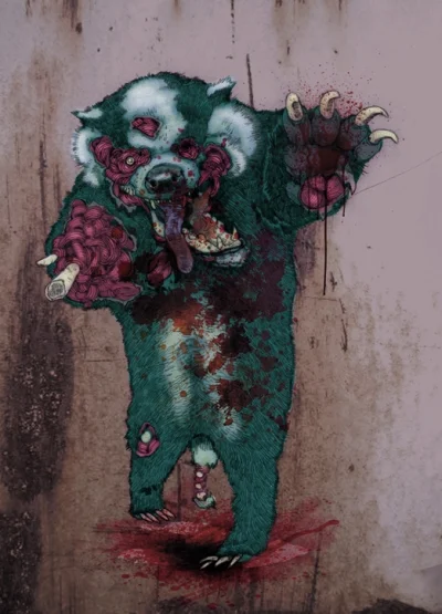 borsiu - #zombiebadger #borsuki