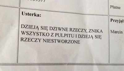 lecimykierwatutej - Usterka, która jest dziełem sił nieczystych ( ͡° ͜ʖ ͡°)
#humorob...