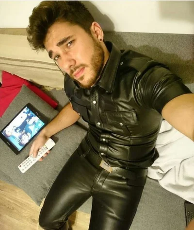 Lukardio - #leathermen #ladnypan #gayisok #mrleather