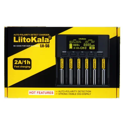 n____S - LiitoKala Lii-S6 Battery Charger - Banggood 
Cena: $26.99 (103.93 zł) / Naj...