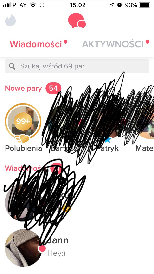 Ehh Co Z Tego Ze Mam 70 Par Na Tinderze W Ciagu Lazurka Wykop Pl