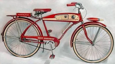 Pavlinho - Huffy Radio Bike- produkowany w latach 1955-1956. przez Huffman Manufactur...