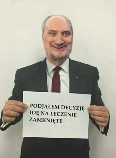 maxmaxiu - Brawo antoś, jestem z tobą!
Życzę długiej i bolesnej terapii.
#bekazpodl...