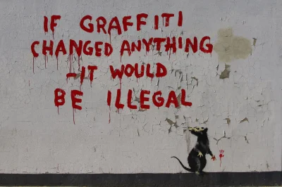 MackONE_ - @list86: Banksy, legenda.