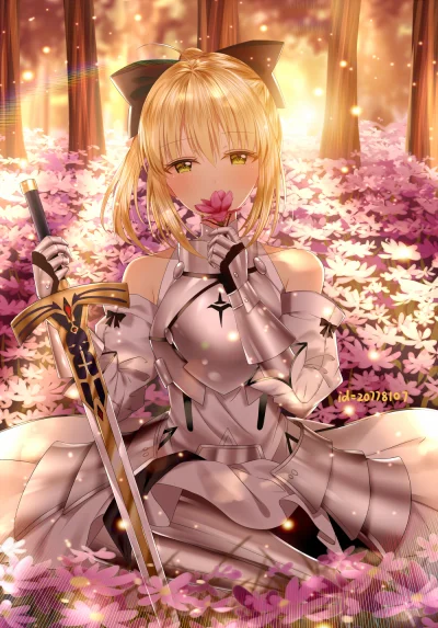 l.....f - (｡◕‿‿◕｡) huhu
#randomanimeshit #fate #fategrandorder #saber #saberlily #ar...