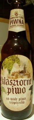 DonislawDev - "Jabłonowo Klasztorne"
Styl: Belgijski Abbey Beer, Ekstrakt: 14,0 blg ...