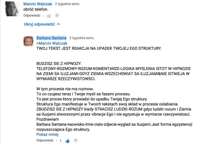 u.....n - Pani Barbara Santana, znany śmieszek, uciekinier z zakładu psychiatrycznego...