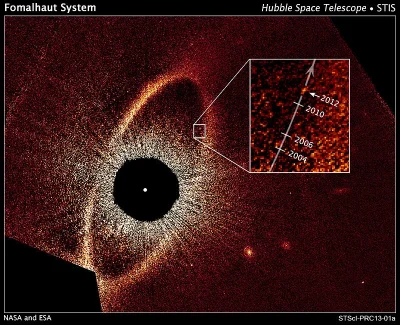 wujeklistonosza - Fomalhaut b – planeta pozasłoneczna krążąca po orbicie gwiazdy Foma...