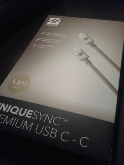 tapps_pl - Mam do oddania nowy kabel IFROGZ UNIQUESYNC Premium USB C-C. Wśród plusują...