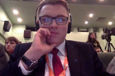 Celinka95 - Siedzę na konfie, dyskusja panelowa o Ukrainie. Właśnie Vitali Porotnikov...