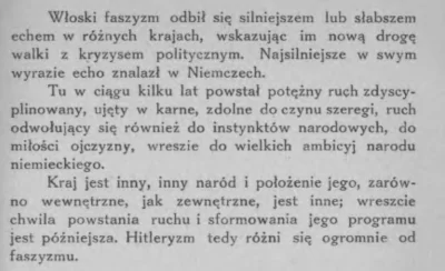 TomJa - ,Jak Dmowski postrzegał Hitlera? Hitleryzm to dla niego: "ruch odwołujący się...