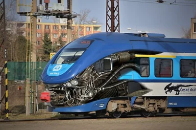 Mesk - Takie graffiti na pociągu to ja rozumiem 
#czechy #alien #scifi #fantastyka #...