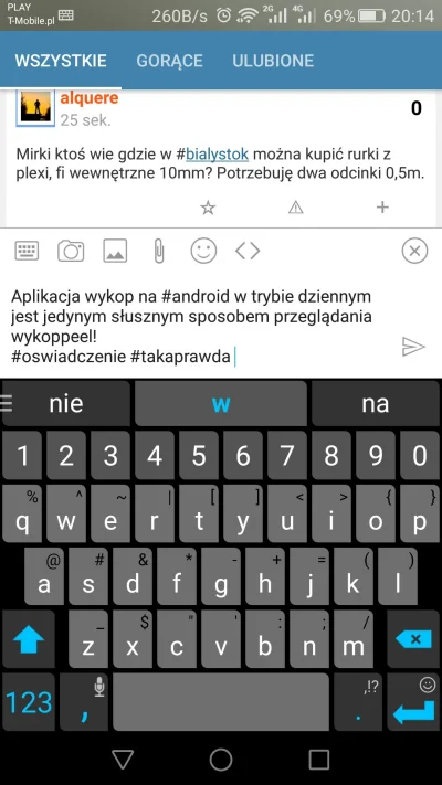 pan-bartolomeu-dias - Aplikacja wykop na #android w trybie dziennym jest jedynym słus...