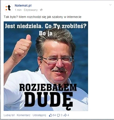 Hapsik - Admin ich fanpejdża to chyba jakiś gimnazjalista o.0

#natemat #debata #dz...