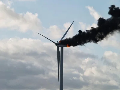 k.....v - Fires are major cause of wind farm failure, according to new research
 By c...
