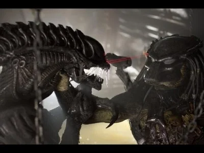Ghidorah - #makingof Alien vs Predator. Pomijając lizanie jajek przez Andersona to 3-...