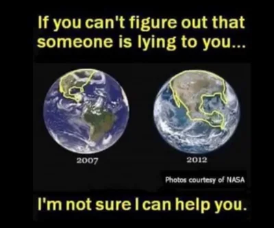 BEJSBOL - @cinu01: Masz na myśli NASA tę która publikuje zdjęcia Ziemi i wciąż sama n...