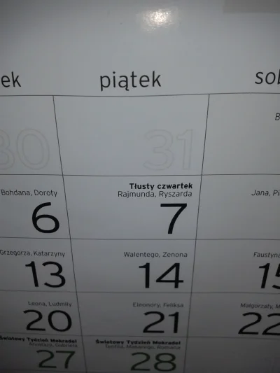 Morf - #kalendarz

To co mireczki, po pączuszku? :)