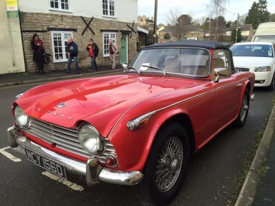 d.....4 - Triumph TR4A 

#samochody #carboners #Klasykimotoryzacji #Triumph #britishc...