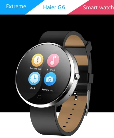 smartwatchedpl -  Haier G6 - czyli chińskie zegarki otrzymują lepsze ekrany i wydajni...