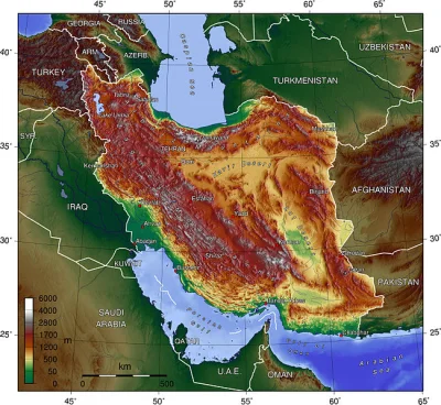 nobrainer - @Czcigodny_pOOtas: geografia Iranu, cholernie trudna do zdobycia twierdza...