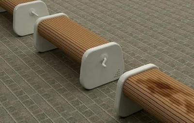 redheart - > Benches that you can rotate using the handle so you can sit on a dry are...