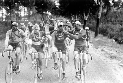 binio36901 - Uczestnicy wyścigu Tour de France, 1920r

#fotohistoria #tourdefrance ...