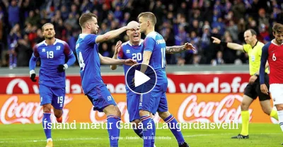 EYJAN - Właśnie rozpoczął się mecz towarzyski Islandia - Ghana.
Transmisja tutaj: ht...