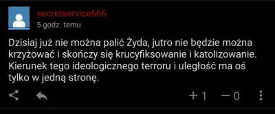 Reepo - Dramat dla wykopka: nie można palić kukieł żyda 
Co za ciemnogród kurła jego ...