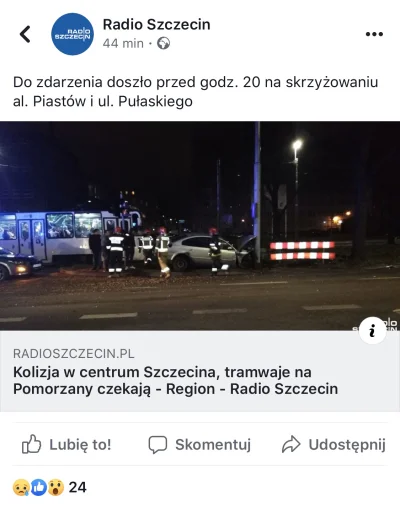 mzuczek - Kolejne zderzenie tramwaju w tym tygodniu w #szczecin 

W takim tempie dogo...