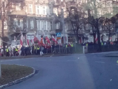 HaDwaO - #szczecin 
Marsz na placu Odrodzemia.